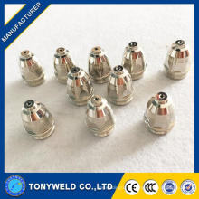 plasma cutting spare parts p80 nozzle and electrode